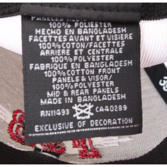 New Era 39Thirty Embroidered Unisex Fitted Baseball Cap Size L/XL 100% Polyester - Picture 9 of 10